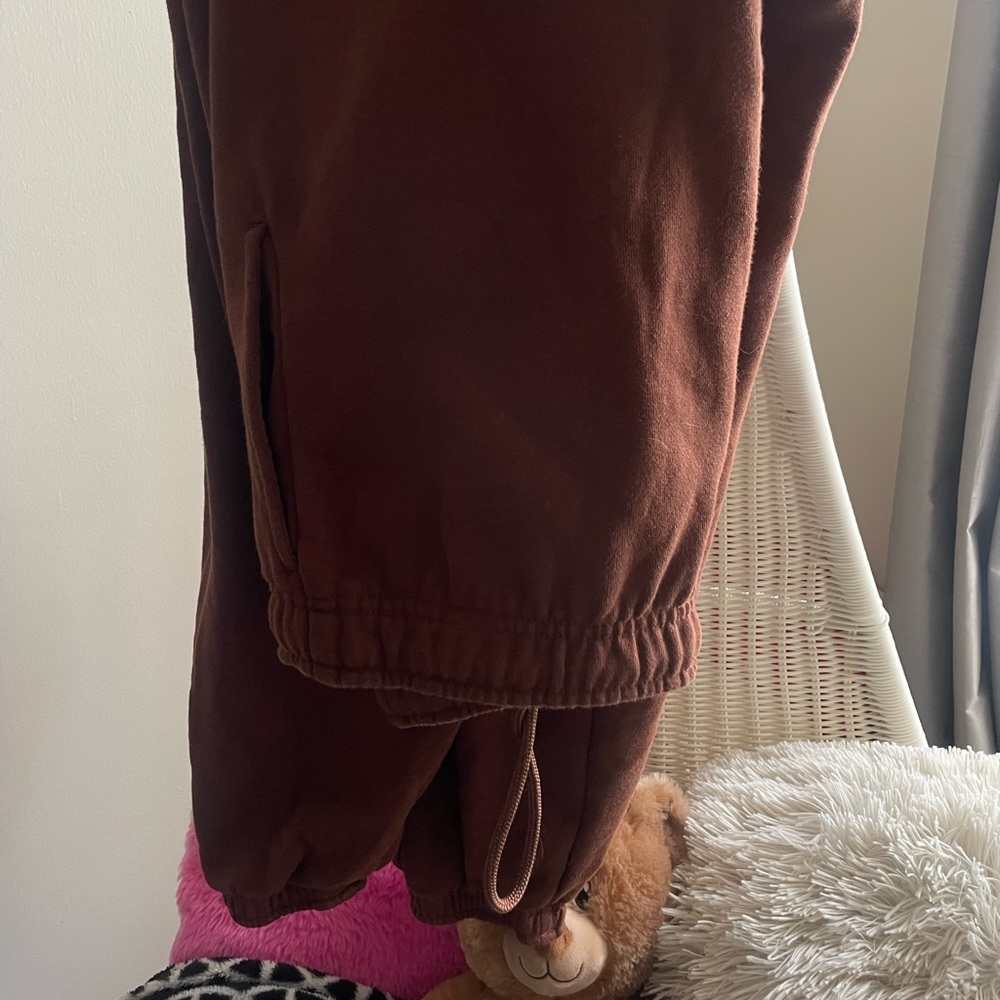 Aritzia TNA extra fleece boyfriend sweats